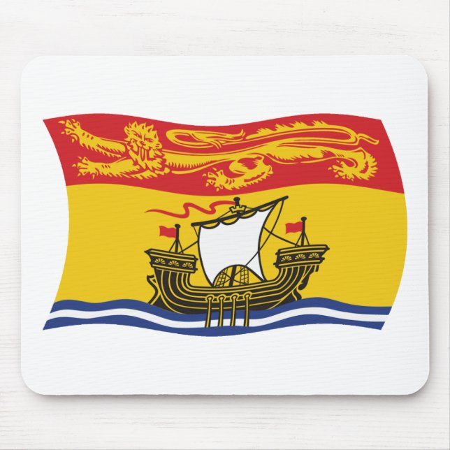Tapis De Souris Drapeau du Nouveau-Brunswick Mousepad (Devant)