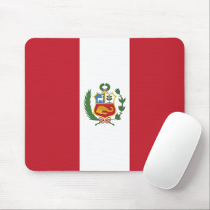Tapis De Souris Drapeau du Pérou