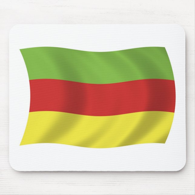 Tapis de souris Drapeau du peuple Bodo (Devant)