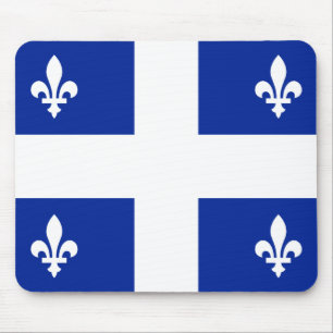 Tapis De Souris Drapeau du Québec