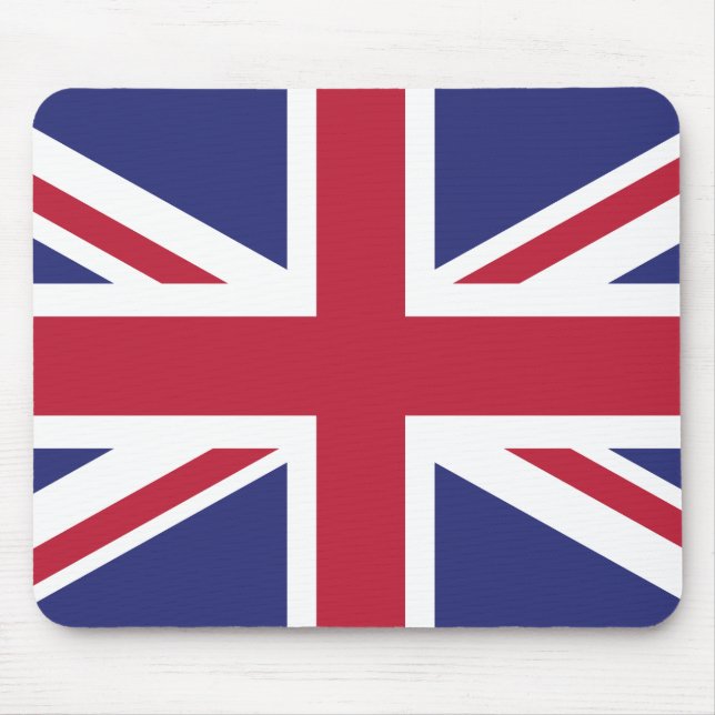 Tapis De Souris Drapeau du Royaume-Uni patriotique (Devant)