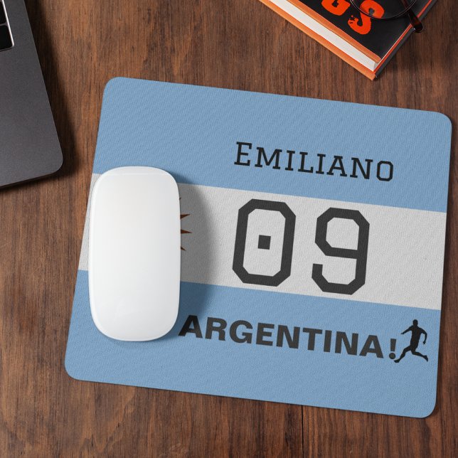 Tapis De Souris Drapeau du soleil Albiceleste Graphique athlète (Créateur téléchargé)