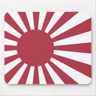 Tapis De Souris Drapeau du soleil levant impérial du Japon, Edo à 