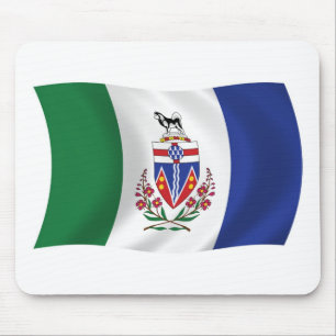 Tapis De Souris Drapeau du Yukon Mousepad