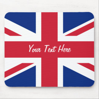 Tapis De Souris Drapeau d'Union Jack de coût bas de la