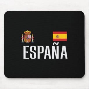 Tapis De Souris Drapeau Espagne Espana Footbyll Football Fan Homme