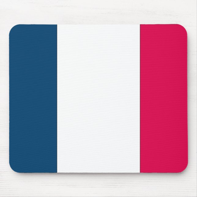 Tapis De Souris Drapeau français (Devant)