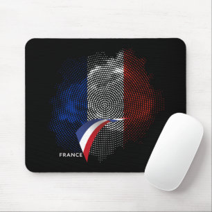 Tapis De Souris Drapeau français