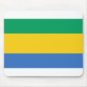 Tapis De Souris Drapeau Gabon