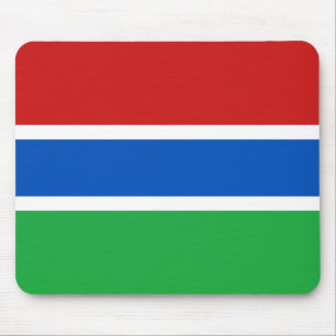 Tapis De Souris Drapeau Gambie Mousepad