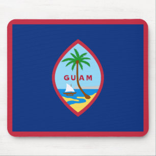 Tapis De Souris Drapeau Guam