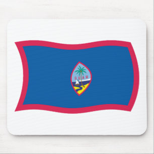 Tapis De Souris Drapeau Guam Mousepad
