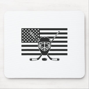 Tapis De Souris Drapeau Hockey - Hockey T-19