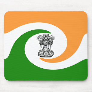Tapis De Souris Drapeau indien