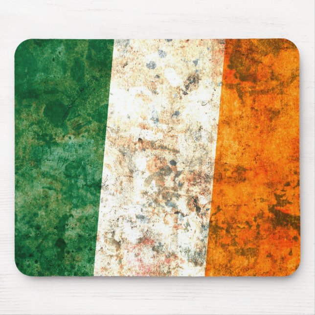 Tapis De Souris Drapeau irlandais (Devant)