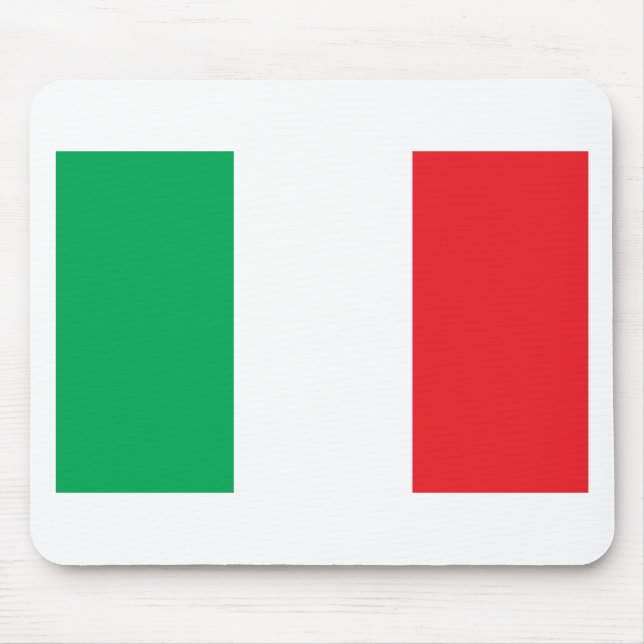 Tapis De Souris Drapeau italien (Devant)