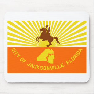 Tapis De Souris Drapeau Jacksonville