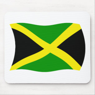 Tapis De Souris Drapeau jamaïcain Mousepad