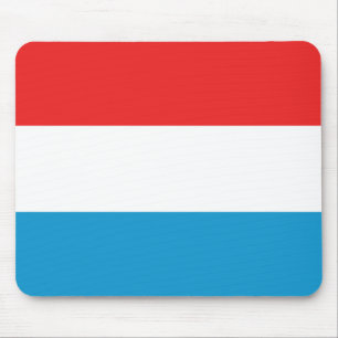 Tapis De Souris Drapeau luxembourgeois Mousepad