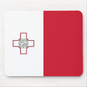 Tapis De Souris Drapeau Malte
