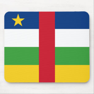 Tapis De Souris Drapeau Mousepad de Centrafrique