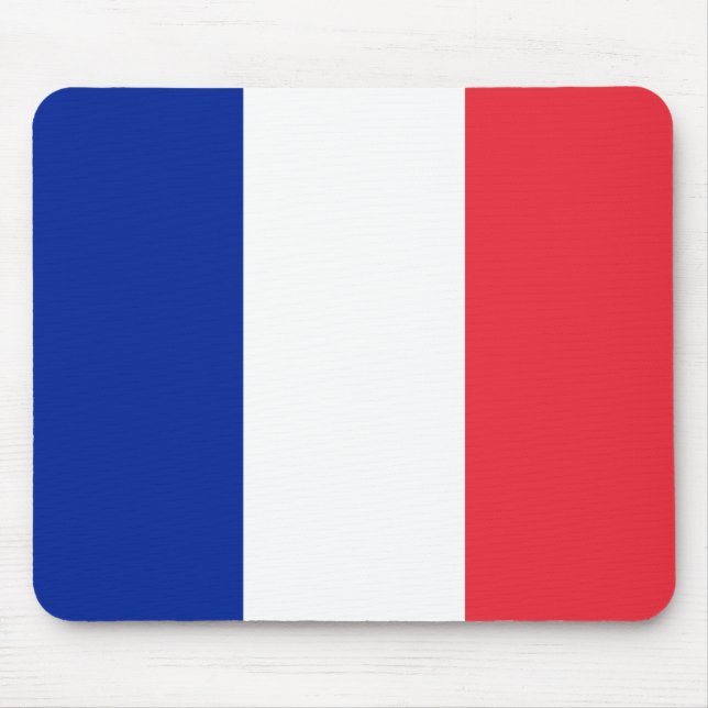 Tapis De Souris Drapeau Mousepad de la France (Devant)