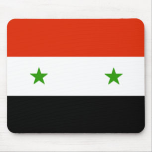 Tapis De Souris Drapeau Mousepad de la Syrie