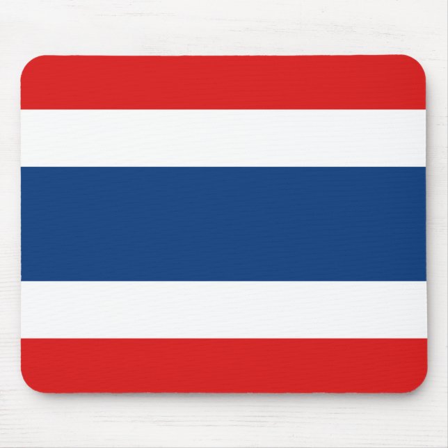 Tapis De Souris Drapeau Mousepad de la Thaïlande (Devant)