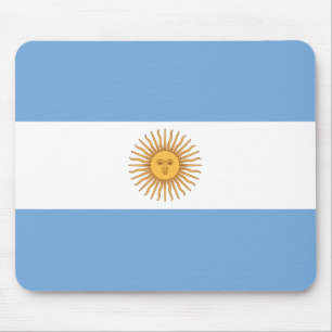 Tapis De Souris Drapeau Mousepad de l'Argentine