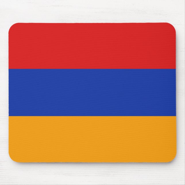 Tapis De Souris Drapeau Mousepad de l'Arménie (Devant)
