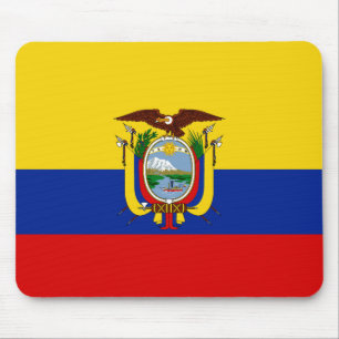 Tapis De Souris Drapeau Mousepad de l'Equateur