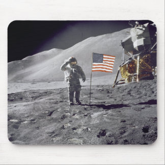 Tapis De Souris Drapeau Mousepad de saluts de David Scott
