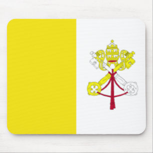 Tapis De Souris Drapeau Mousepad de Ville du Vatican