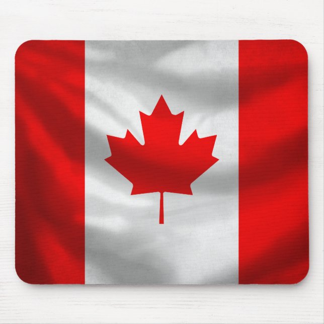 Tapis De Souris Drapeau Mousepad du Canada (Devant)