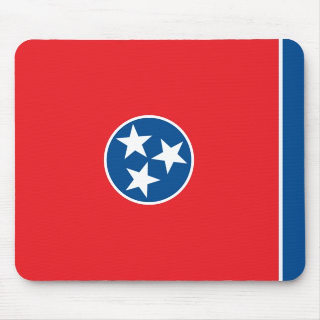 Tapis De Souris Drapeau Mousepad du Tennessee (Devant)