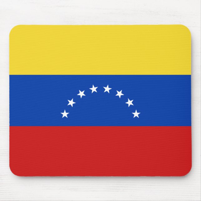 Tapis De Souris Drapeau Mousepad du Venezuela (Devant)