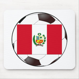 Tapis De Souris Drapeau national du Pérou