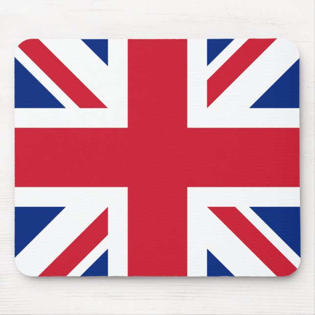 Tapis De Souris Drapeau national Union Jack Royaume-Uni Angleterre (Devant)
