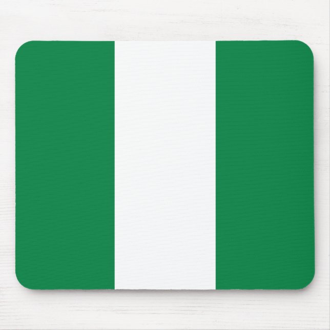 Tapis De Souris Drapeau nigérian Mousepad (Devant)