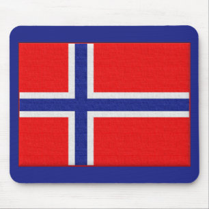 Tapis De Souris Drapeau norvégien