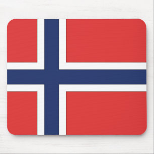 Tapis De Souris Drapeau norvégien