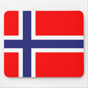 Tapis De Souris Drapeau norvégien