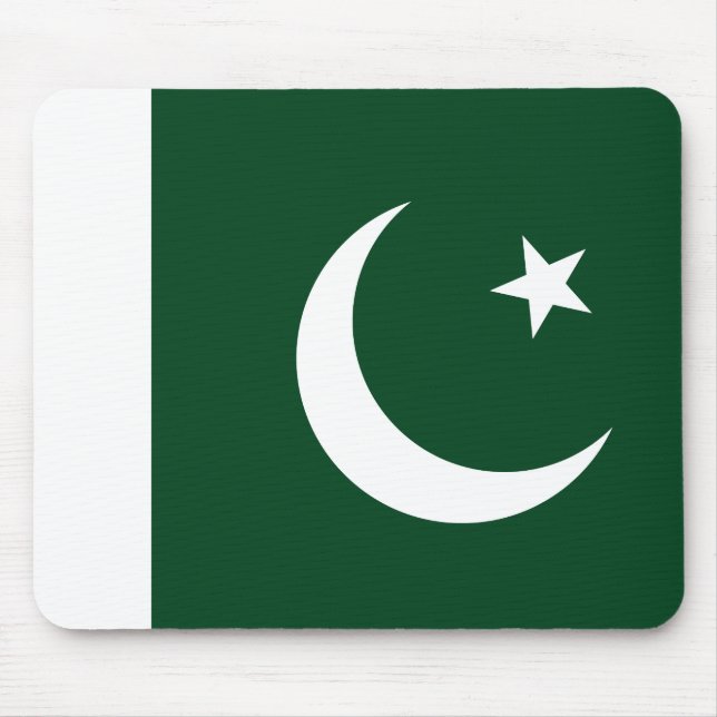 Tapis De Souris Drapeau pakistanais (Devant)