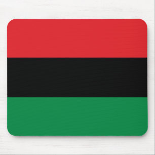 Tapis De Souris Drapeau panafricain de l'UNIA