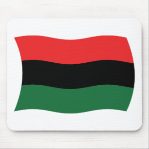 Tapis De Souris Drapeau panafricain (UNIA) Mousepad