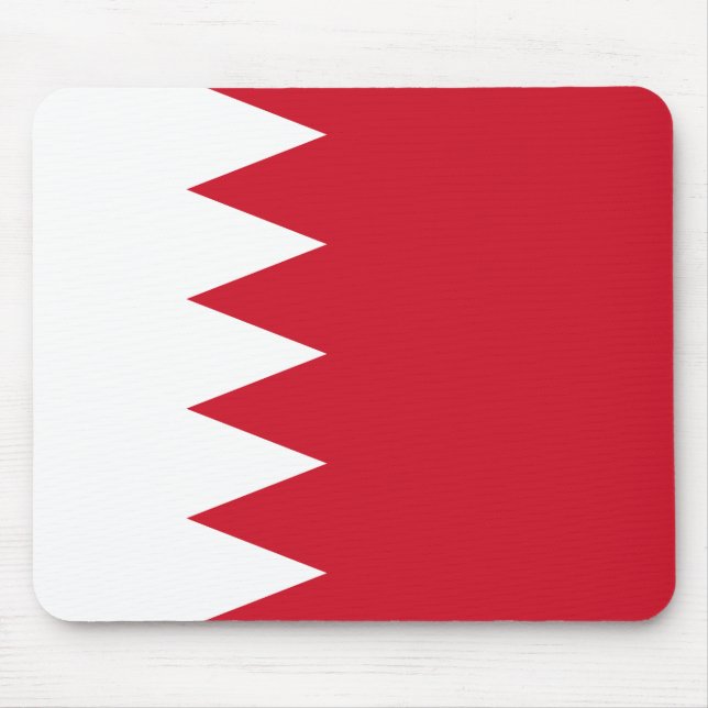 Tapis De Souris Drapeau patriotique de Bahreïn (Devant)
