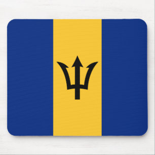 Tapis De Souris Drapeau patriotique de la Barbade