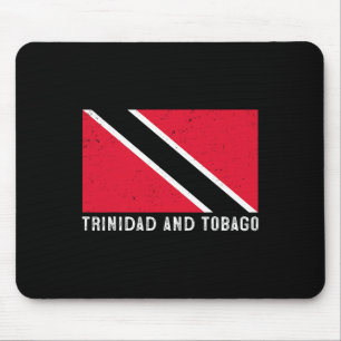 Tapis De Souris Drapeau patriotique délabré de Trinité-et-Tobago T