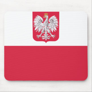 Tapis De Souris Drapeau polonais