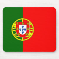 Drapeau portugais Mousepad